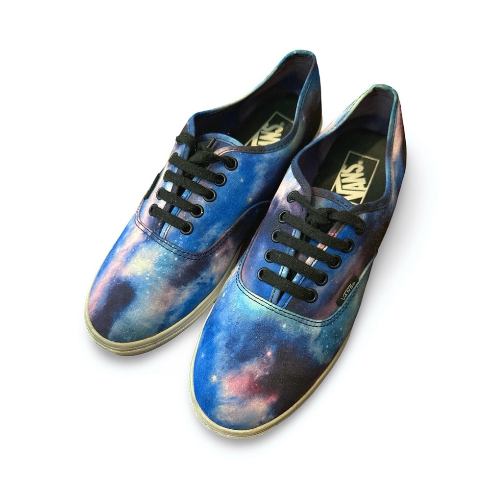 Vans 8 cosmic galaxy lace up shoes sneakers Keds style